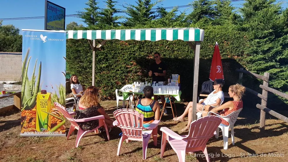 Food truck au camping